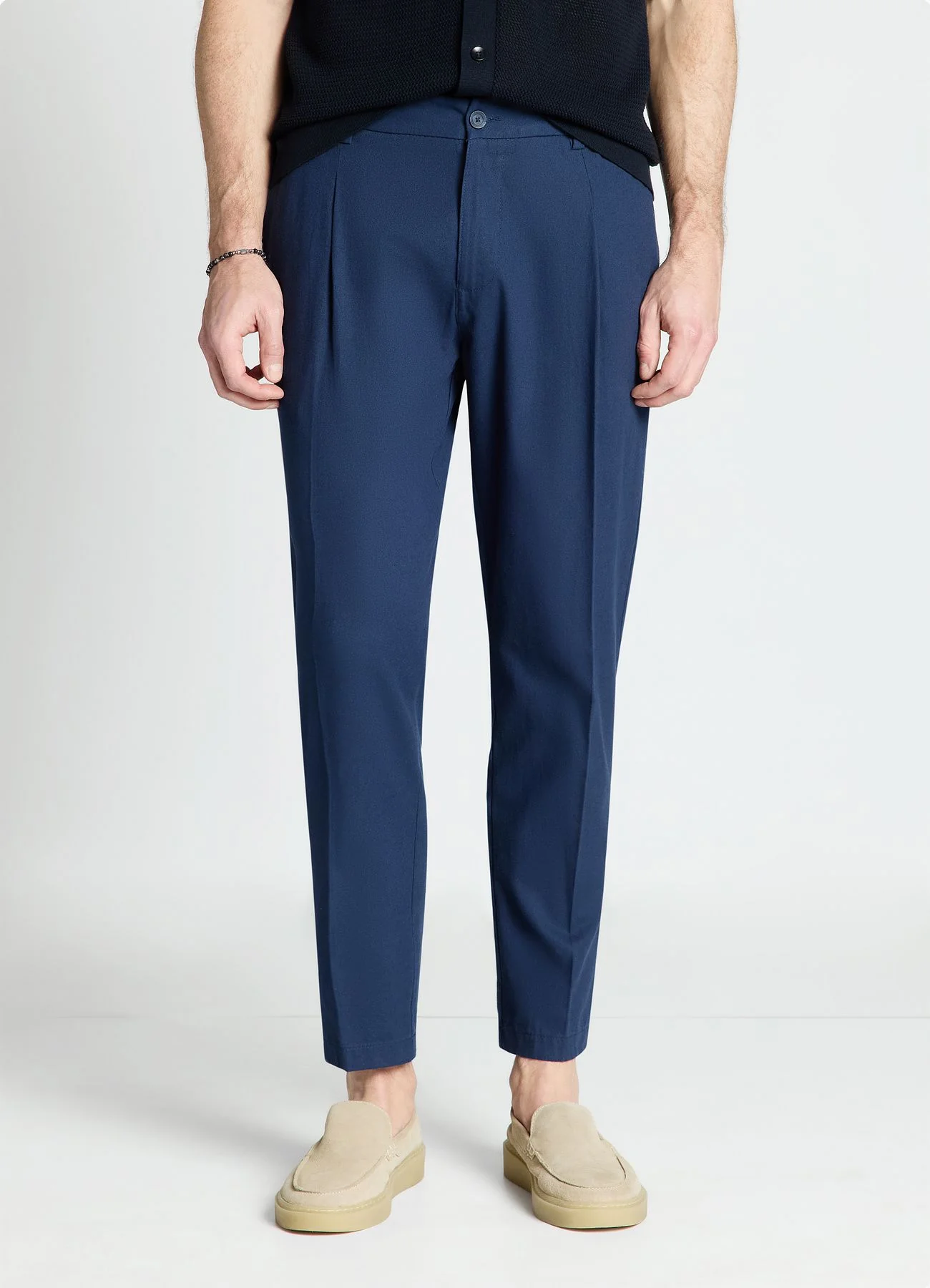 Pantaloni con vita elasticizzata - Image 2