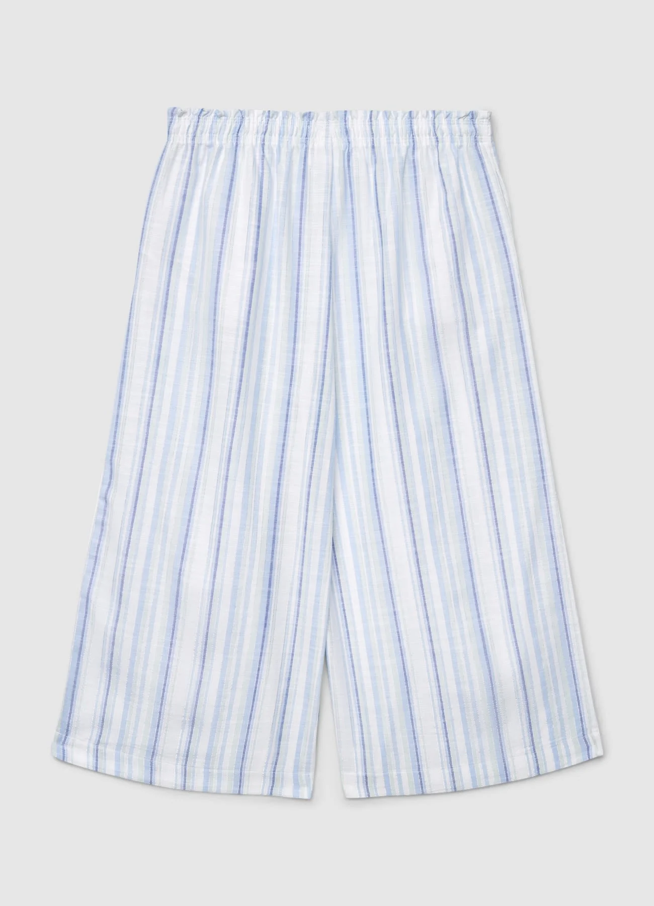 Pantaloni crop a righe - Image 3