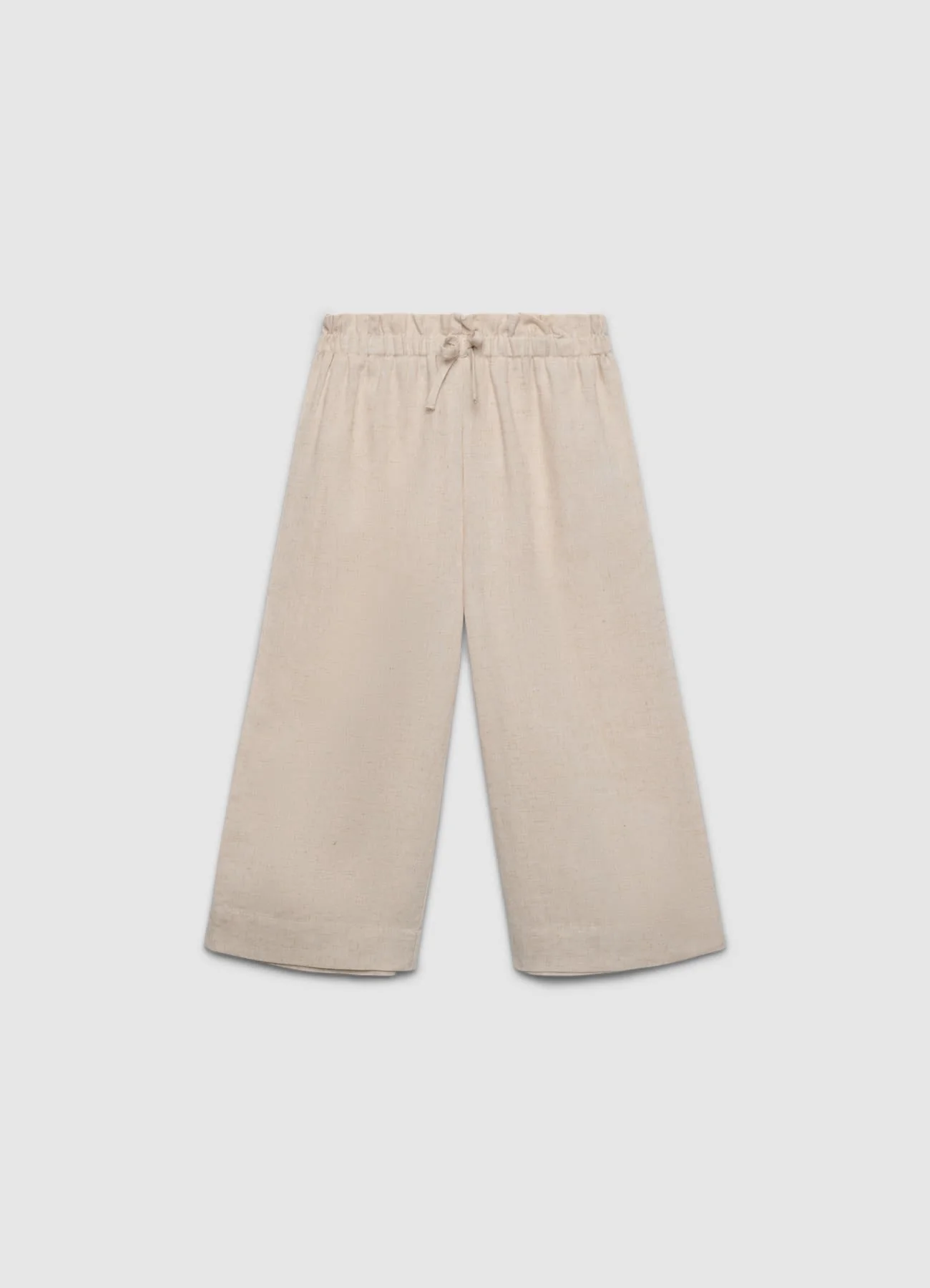 Pantaloni cropped con coulisse - Image 2