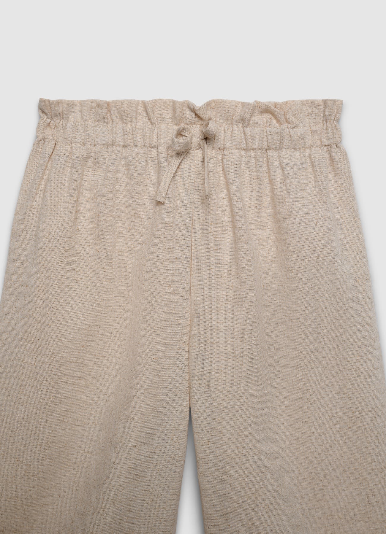 Pantaloni cropped con coulisse - Image 3