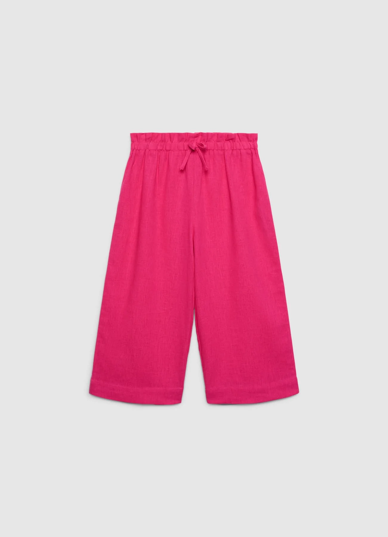 Pantaloni cropped con coulisse - Image 2