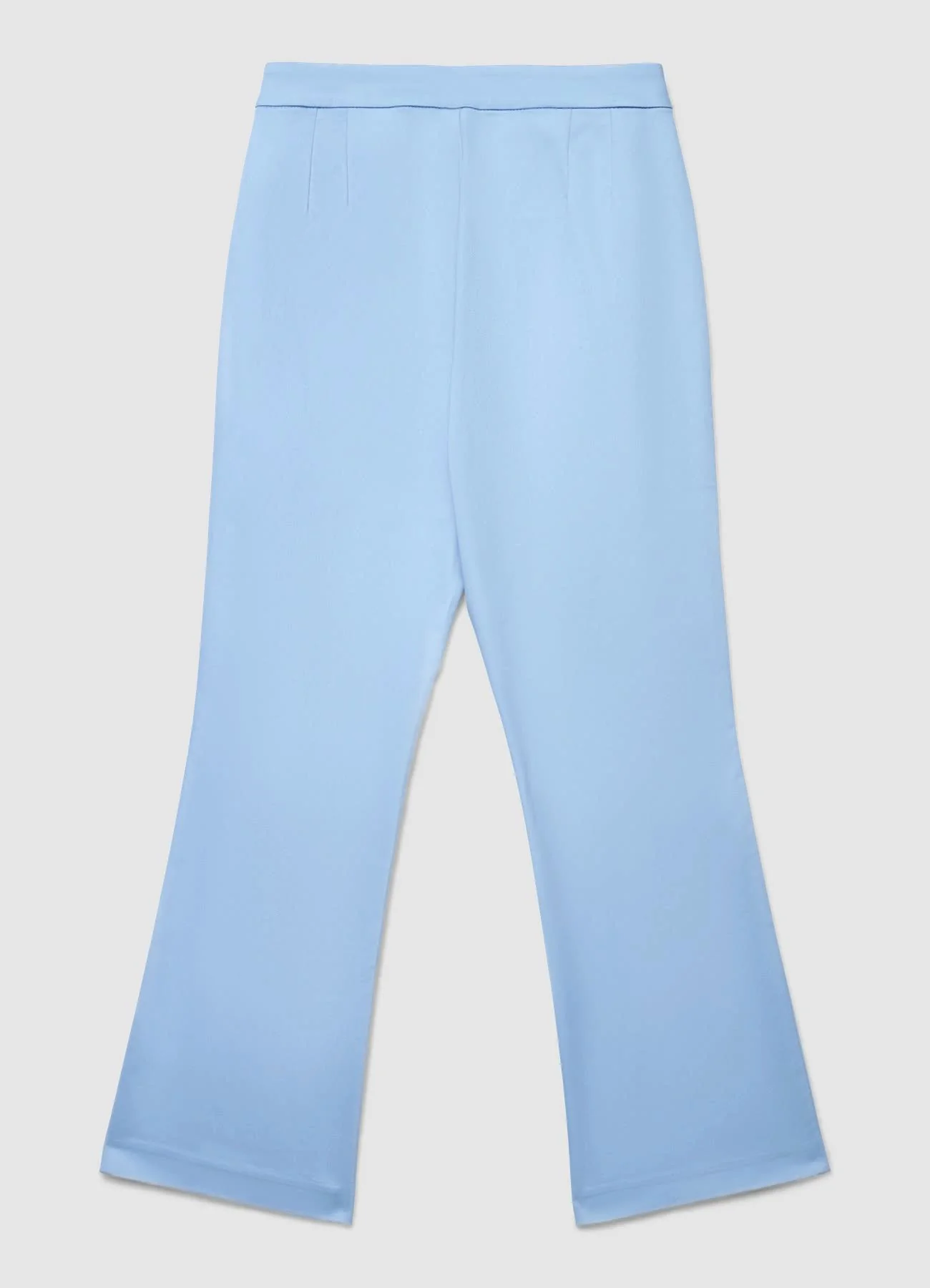 Pantaloni cropped flare tinta unita - Image 6
