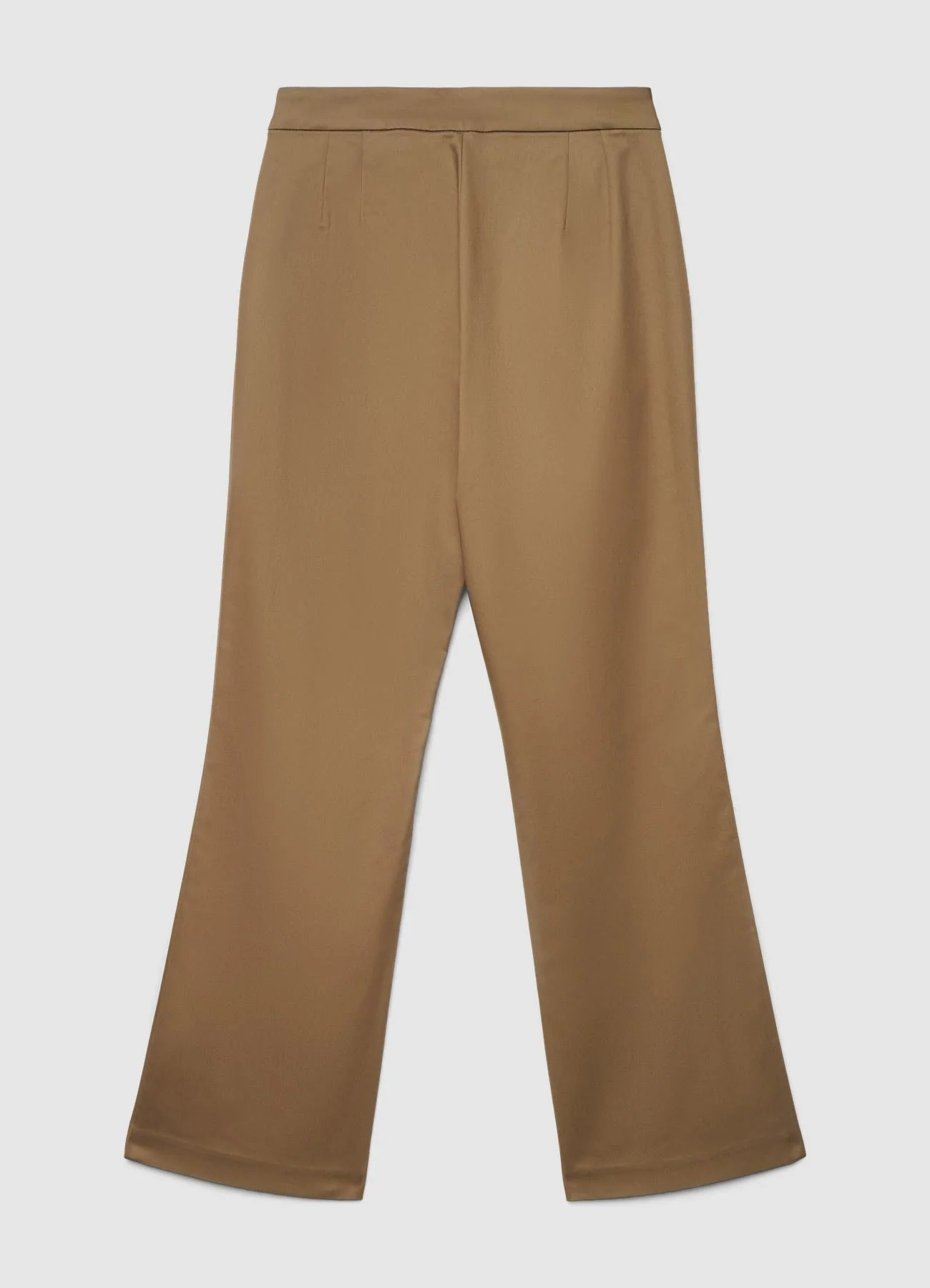 Pantaloni cropped flare tinta unita - Image 5