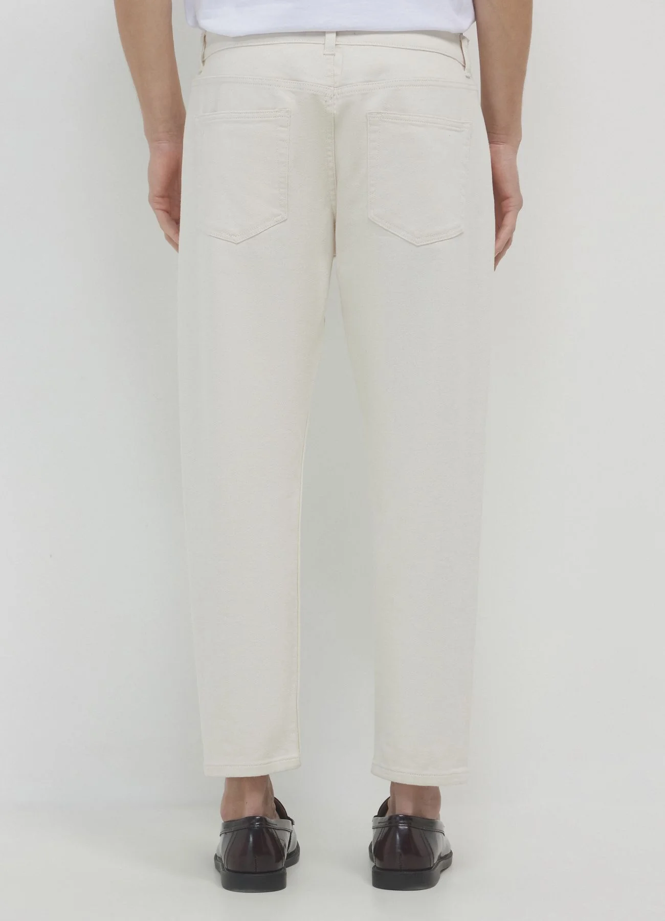 Pantaloni cropped in cotone - Image 2