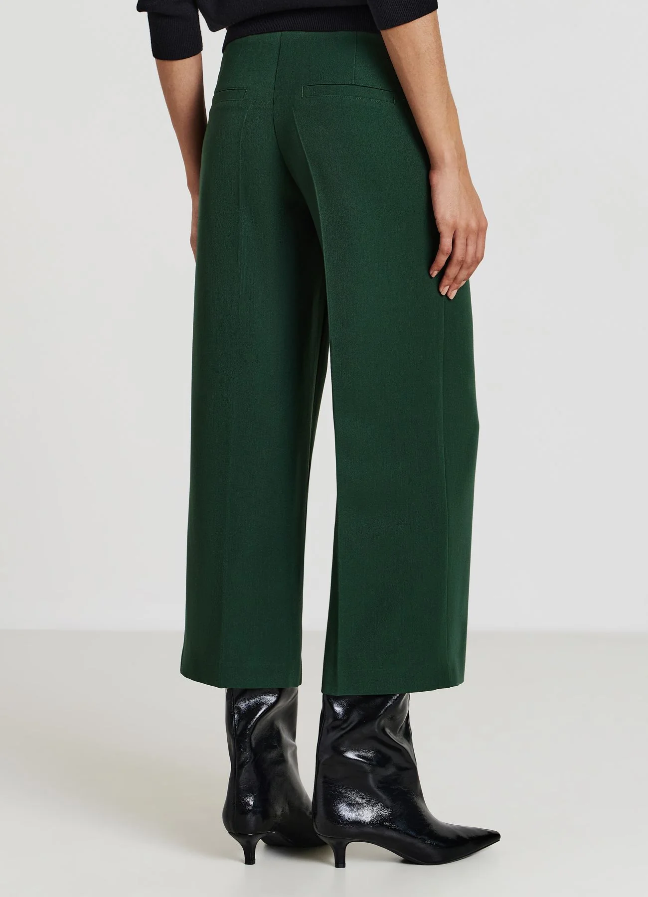 Pantaloni culotte a vita alta - Image 3