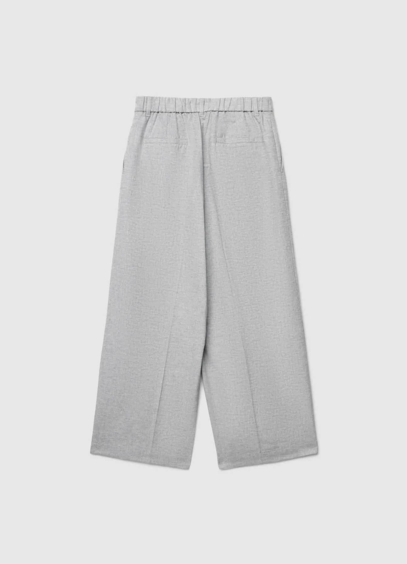 Pantaloni culotte con pinces - Image 5