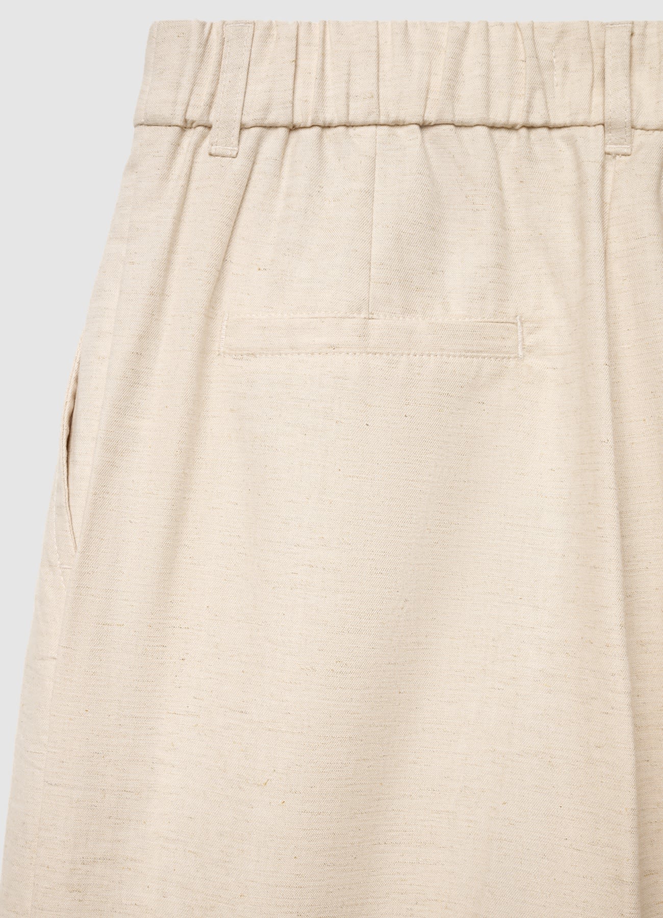 Pantaloni culotte con pinces - Image 5