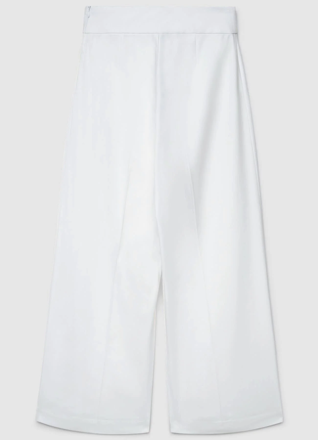 Pantaloni culotte in cotone rasatello - Image 4