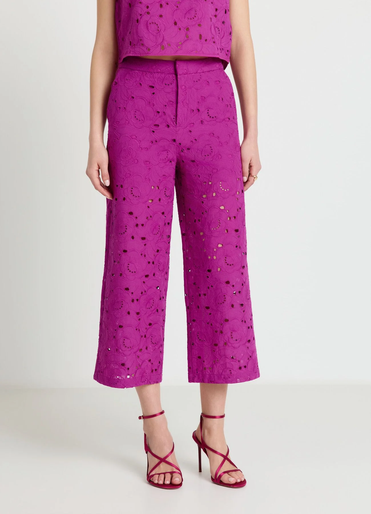 Pantaloni culotte in sangallo - Image 2