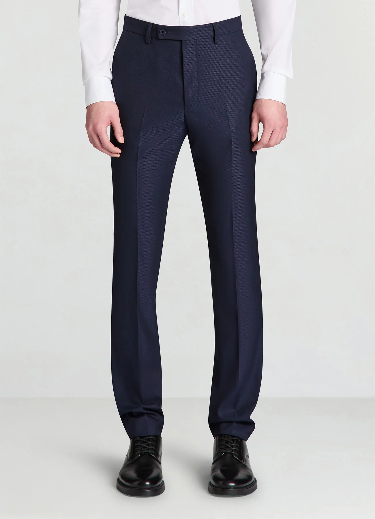 Pantaloni da completo tessuto operato - Image 3