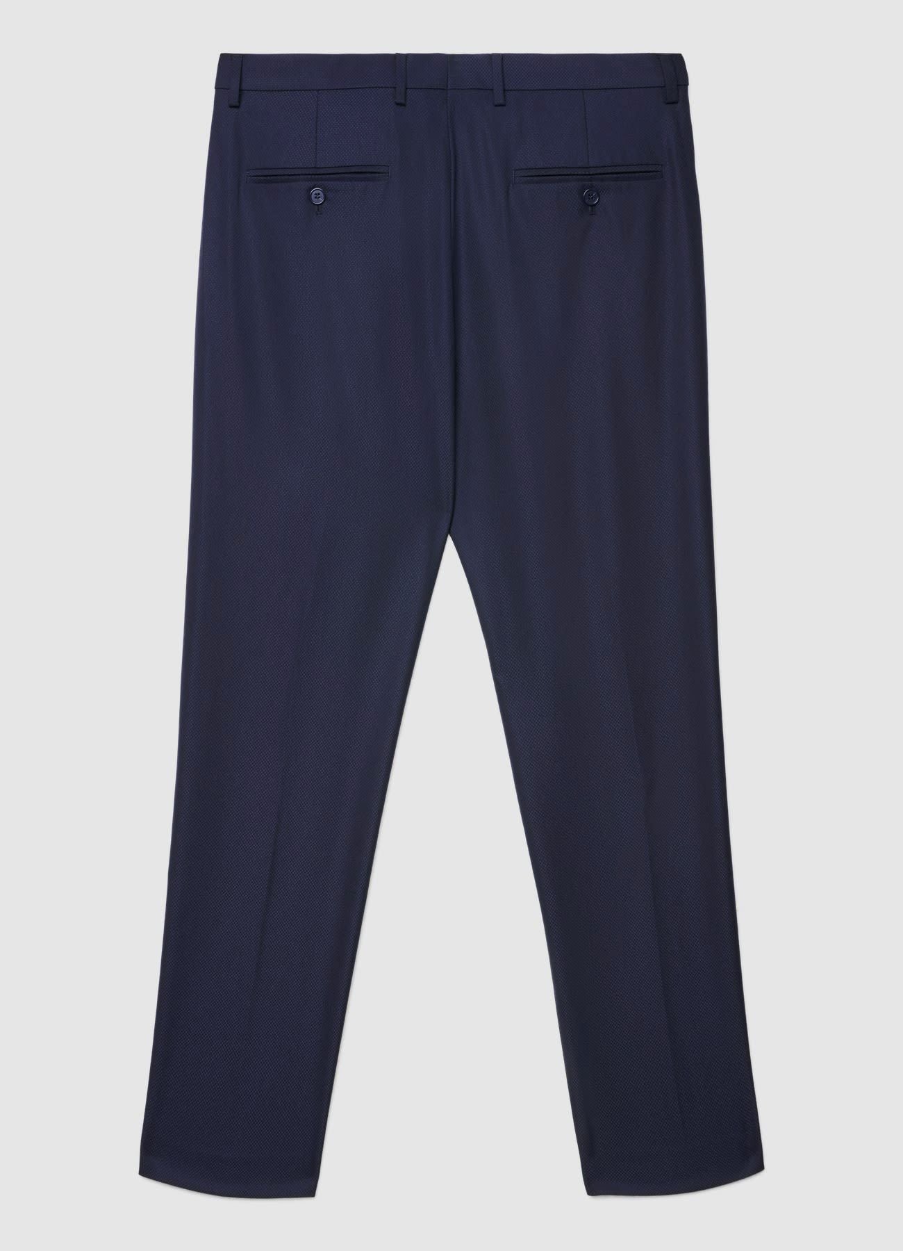 Pantaloni da completo tessuto operato - Image 6