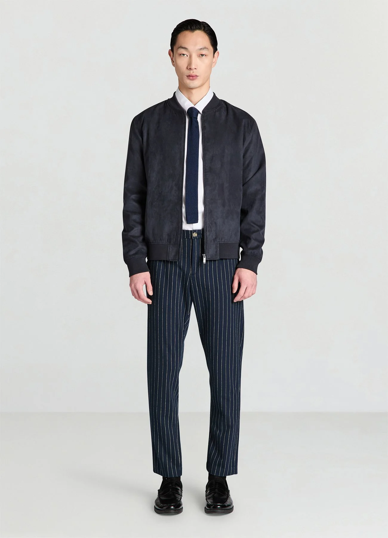 Pantaloni dritti a righe - Image 3