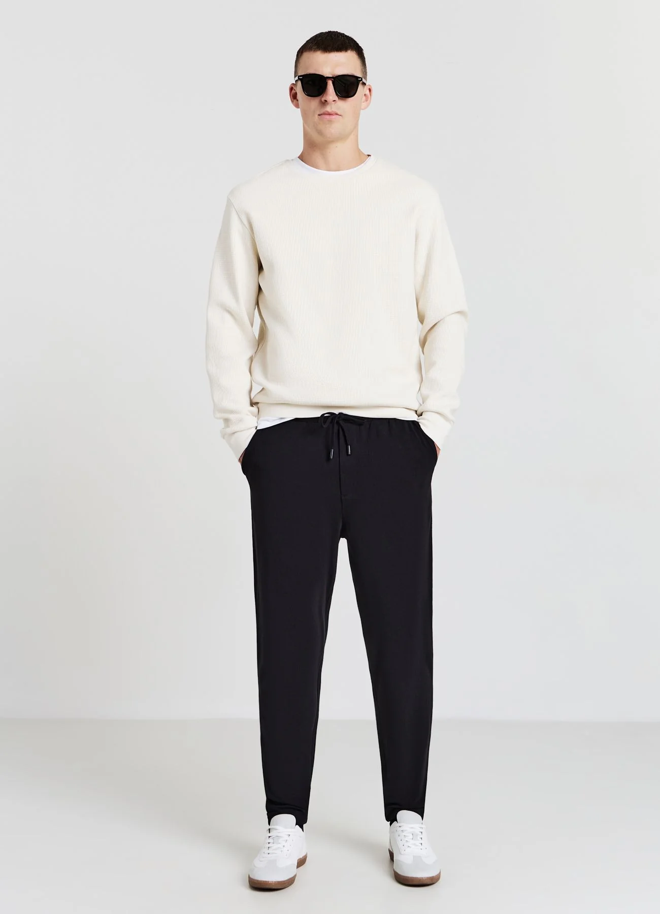 Pantaloni ginnici con polsini