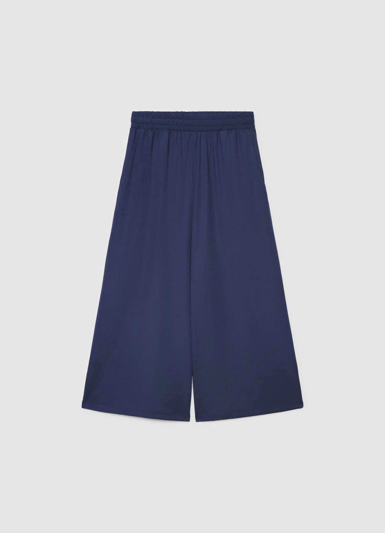 Pantaloni ginnici crop tinta unita - Image 4