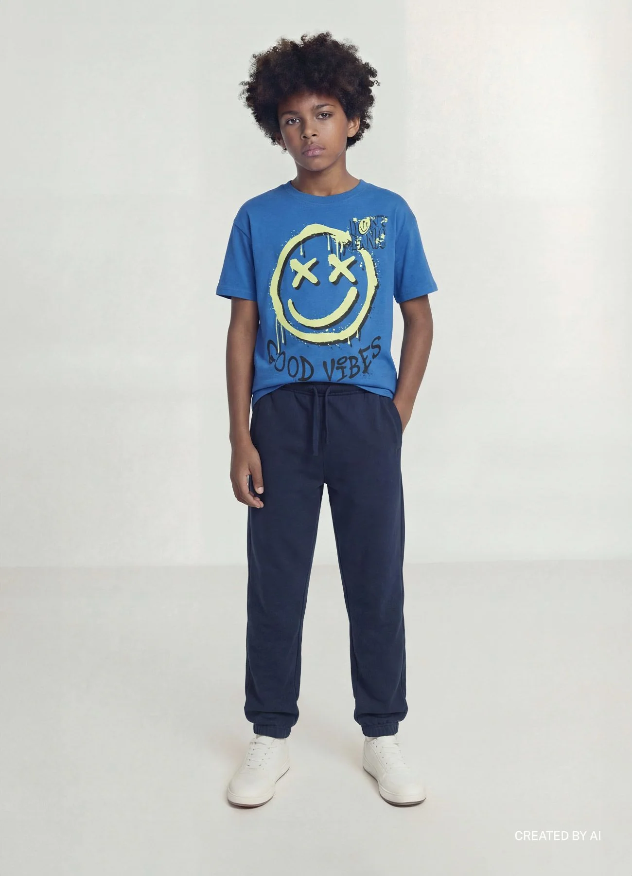 Pantaloni ginnici over con coulisse
