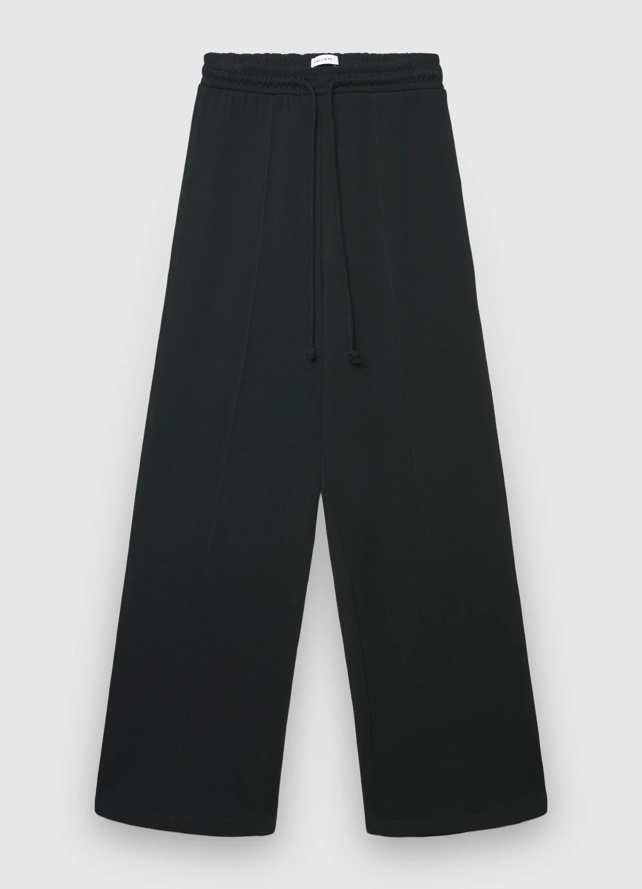 Pantaloni ginnici palazzo con nervature - Image 5