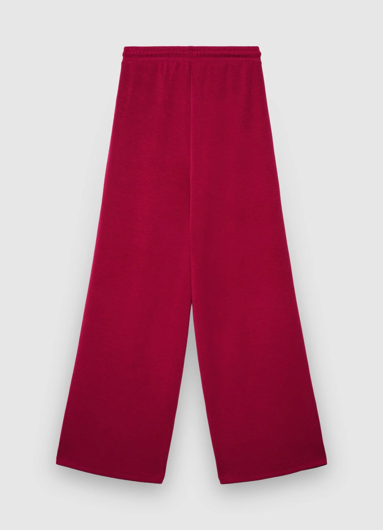 Pantaloni ginnici palazzo tinta unita - Image 4