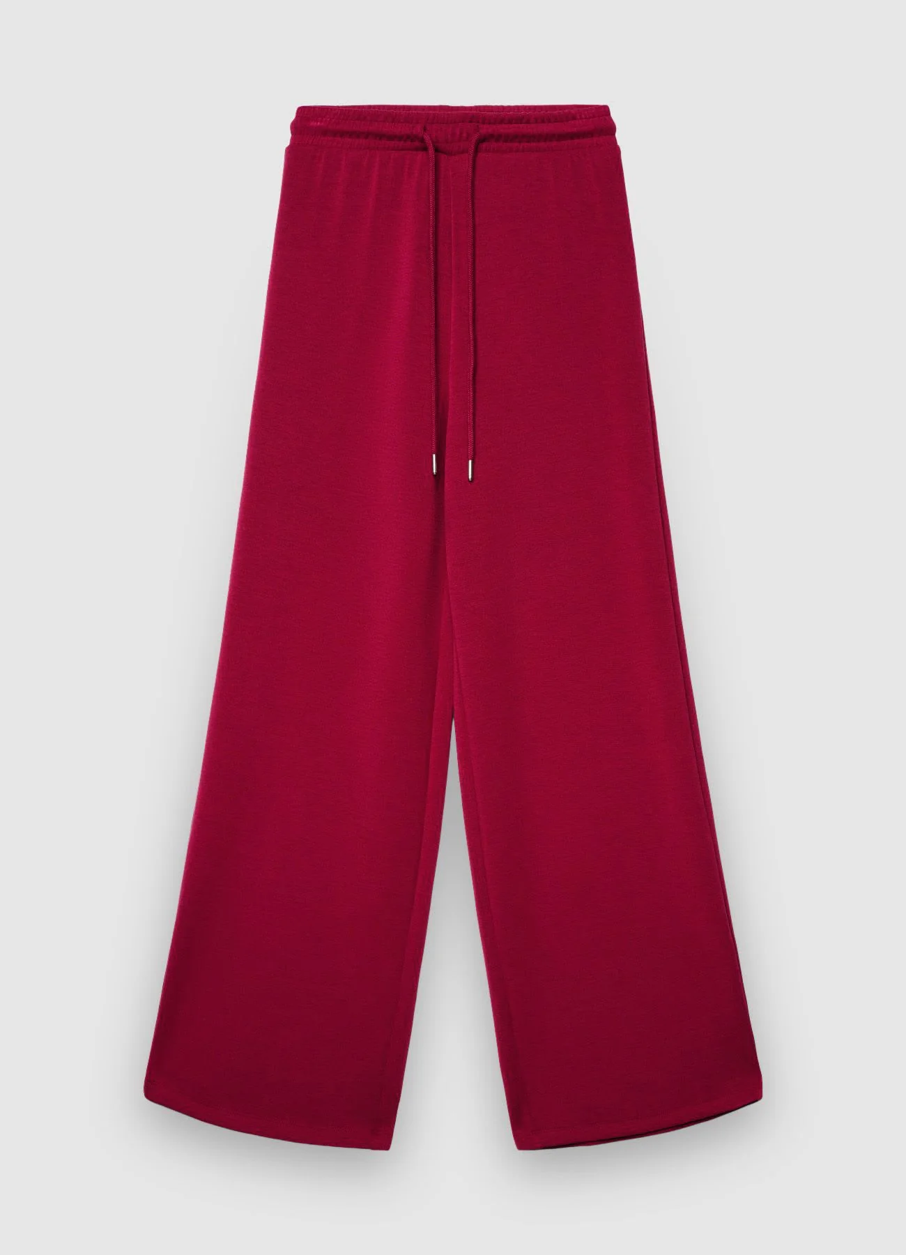 Pantaloni ginnici palazzo tinta unita - Image 6