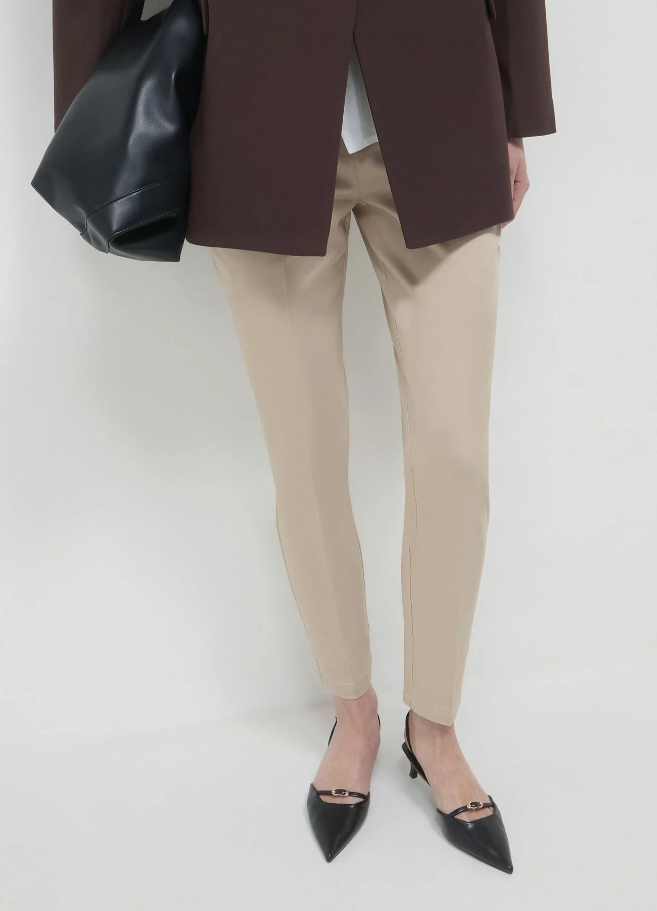 Pantaloni in rasatello di cotone - Image 2