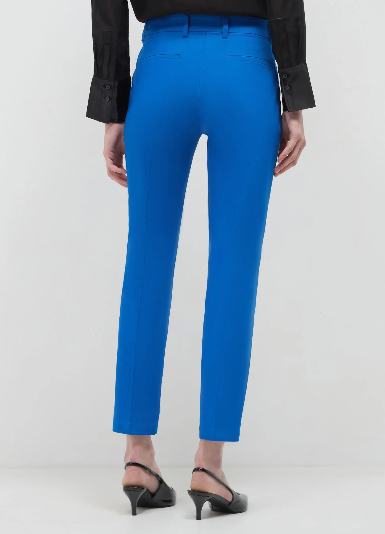 Pantaloni in rasatello di cotone - Image 3