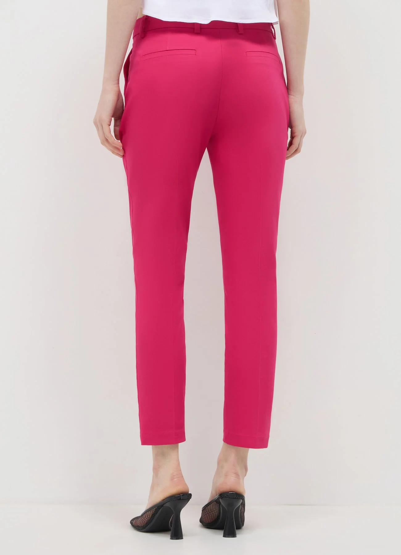 Pantaloni in rasatello di cotone - Image 2