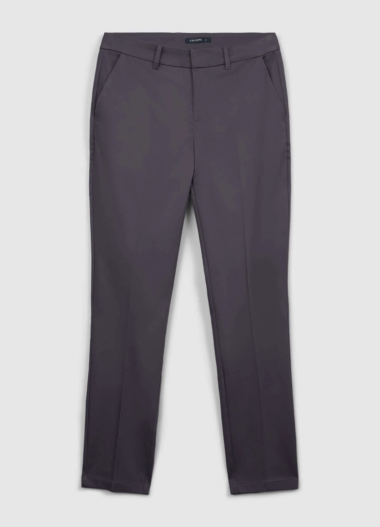 Pantaloni in rasatello tinta unita - Image 5