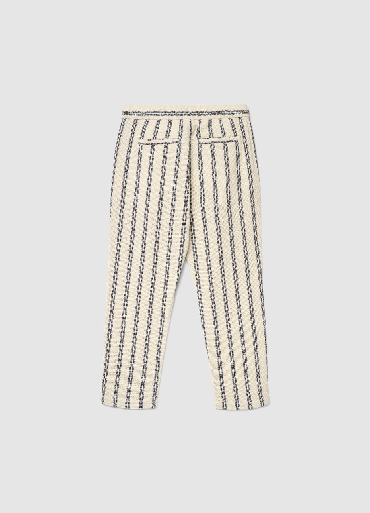 Pantaloni jogger a righe con coulisse - Image 6