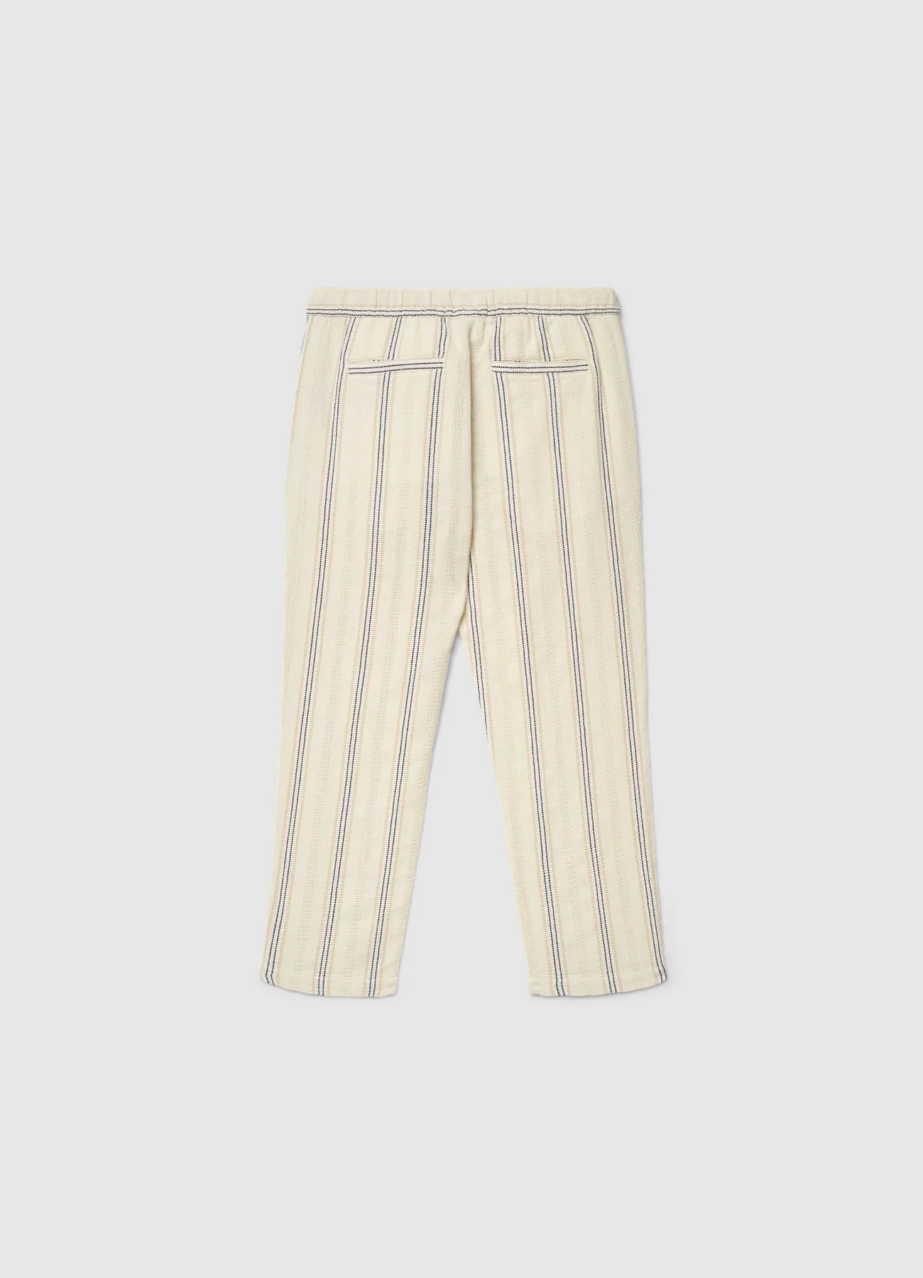 Pantaloni jogger a righe con coulisse - Image 5