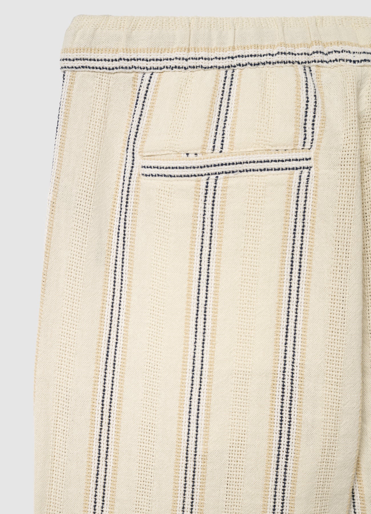Pantaloni jogger a righe con coulisse - Image 6