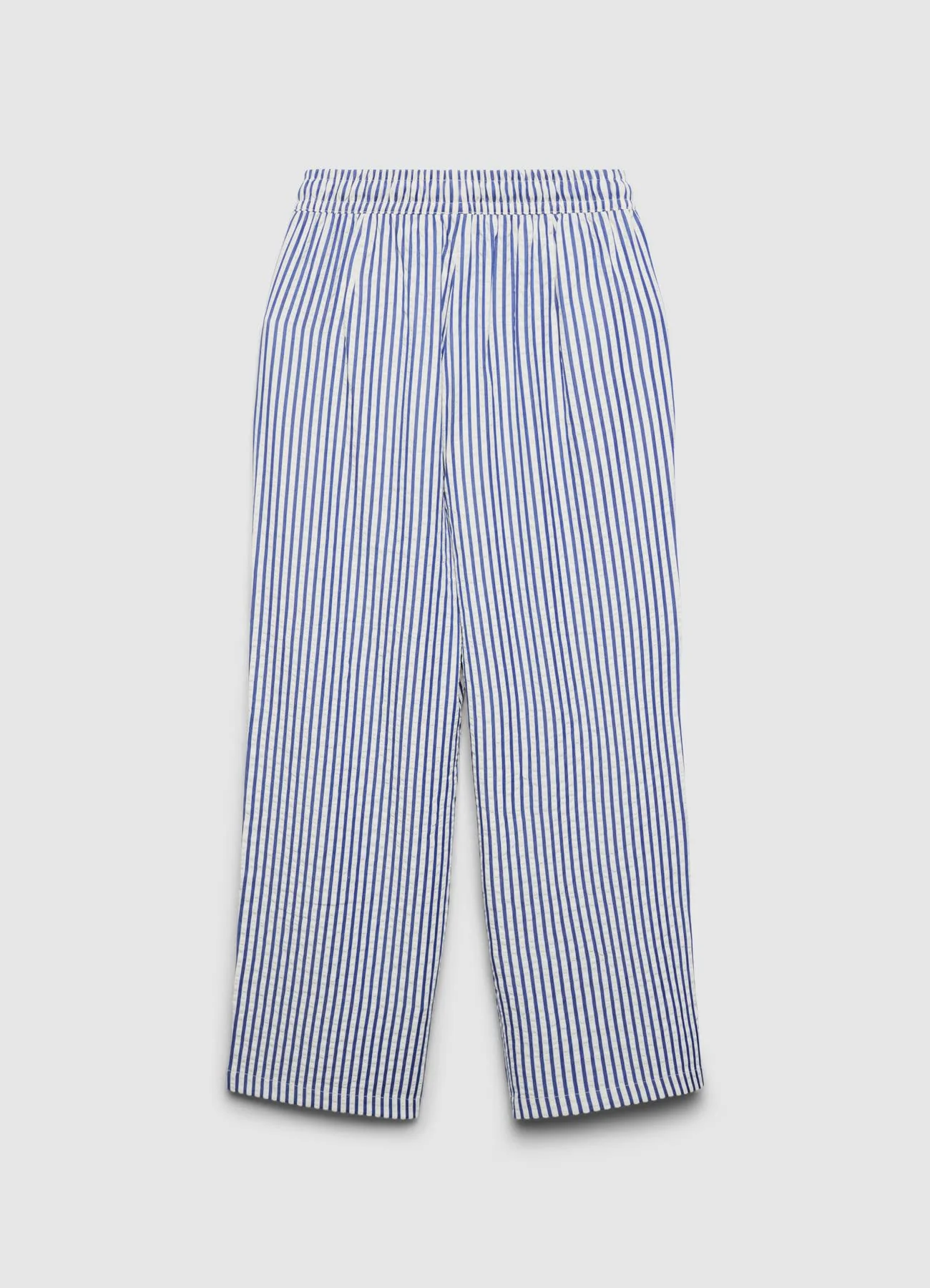 Pantaloni jogger a righe crinkle - Image 4