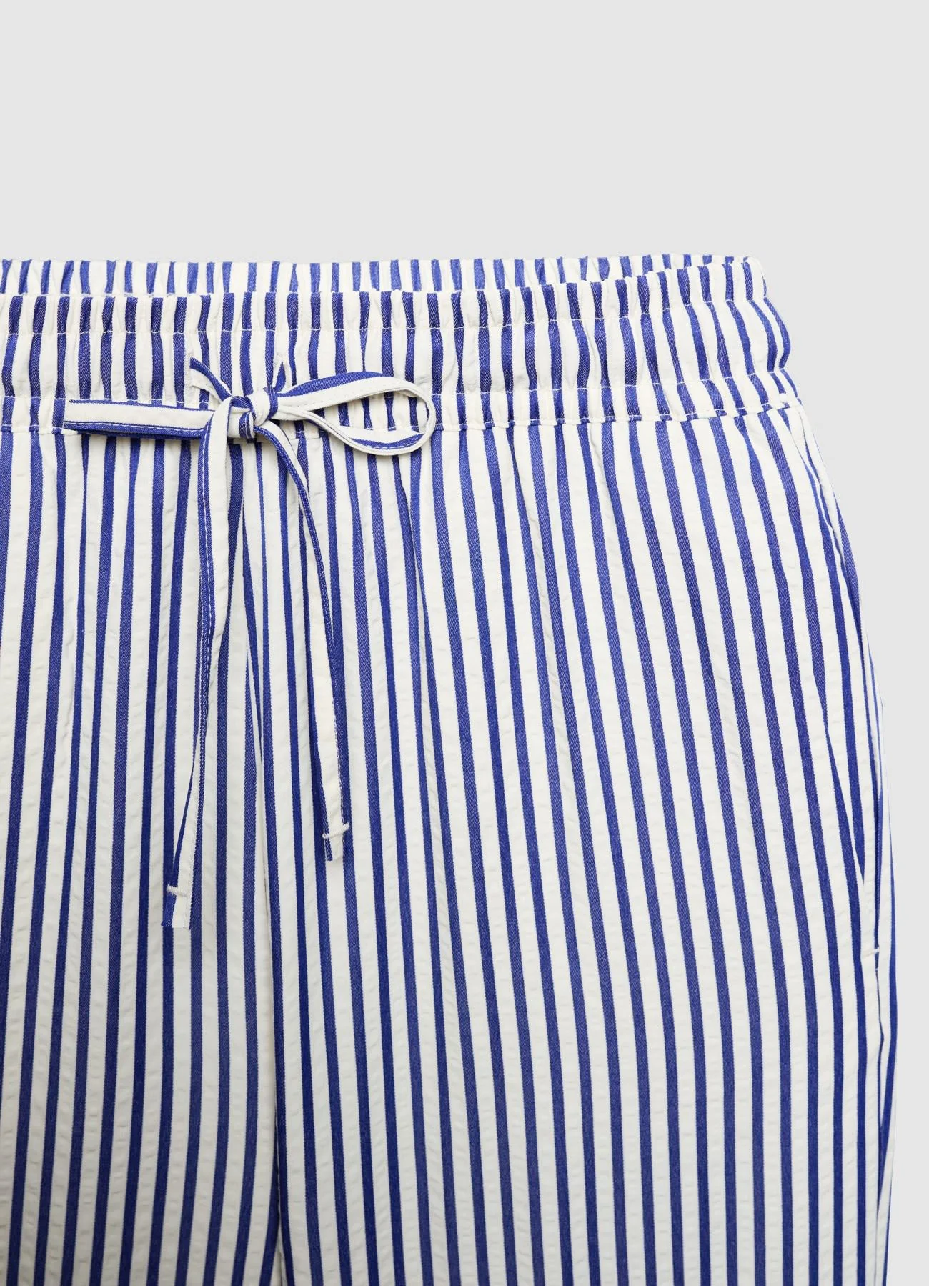 Pantaloni jogger a righe crinkle - Image 5