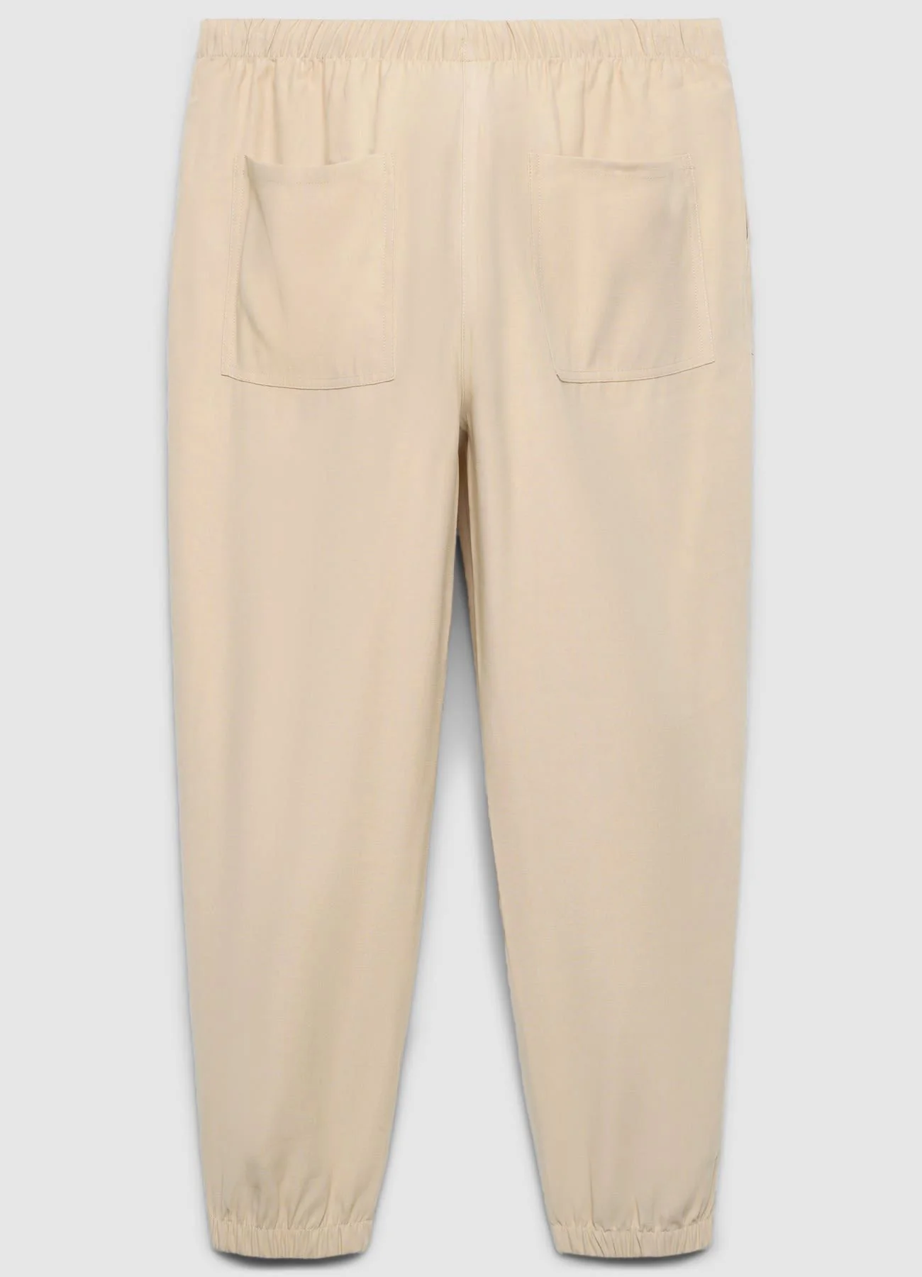 Pantaloni jogger con coulisse e tasche applicate - Image 4