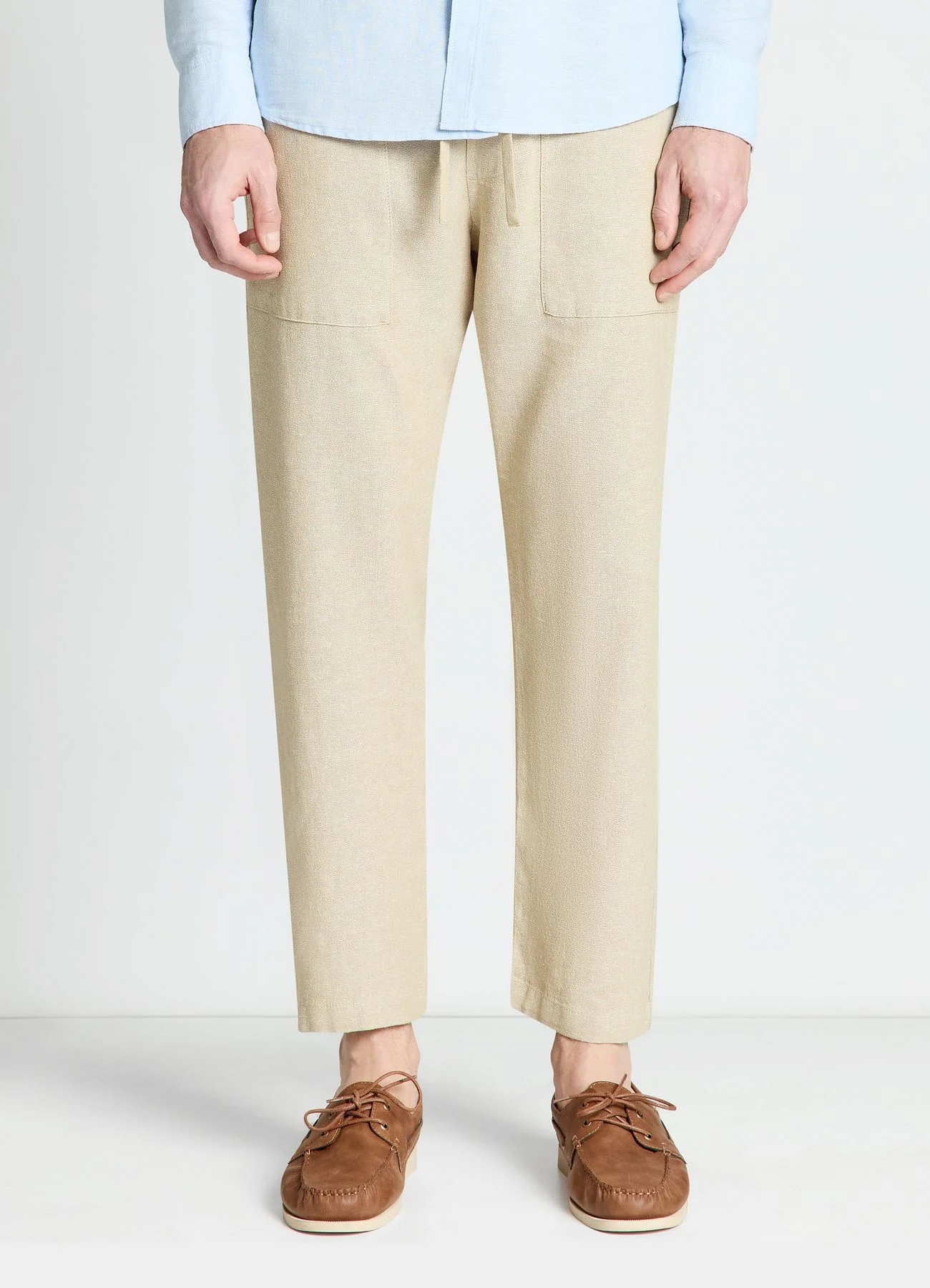 Pantaloni jogger con coulisse e tasche applicate - Image 3