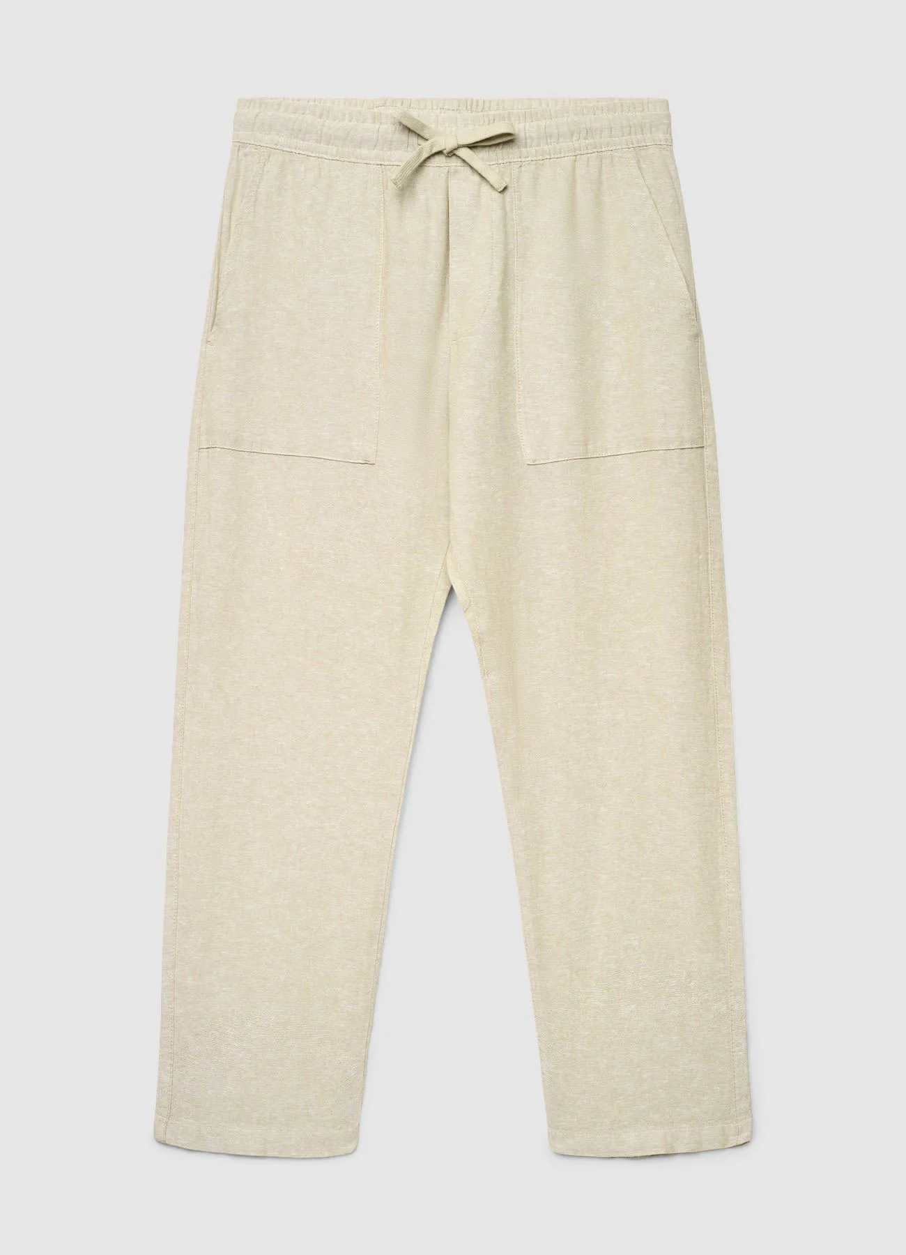 Pantaloni jogger con coulisse e tasche applicate - Image 5