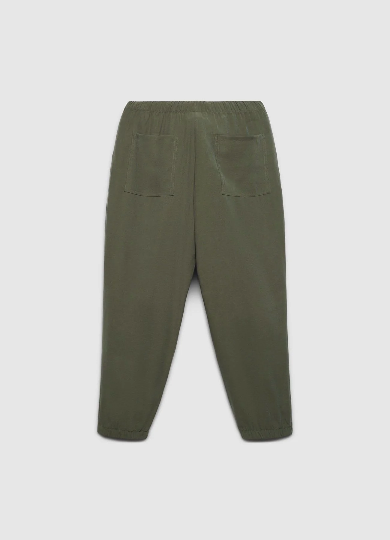 Pantaloni jogger con coulisse e tasche applicate - Image 5