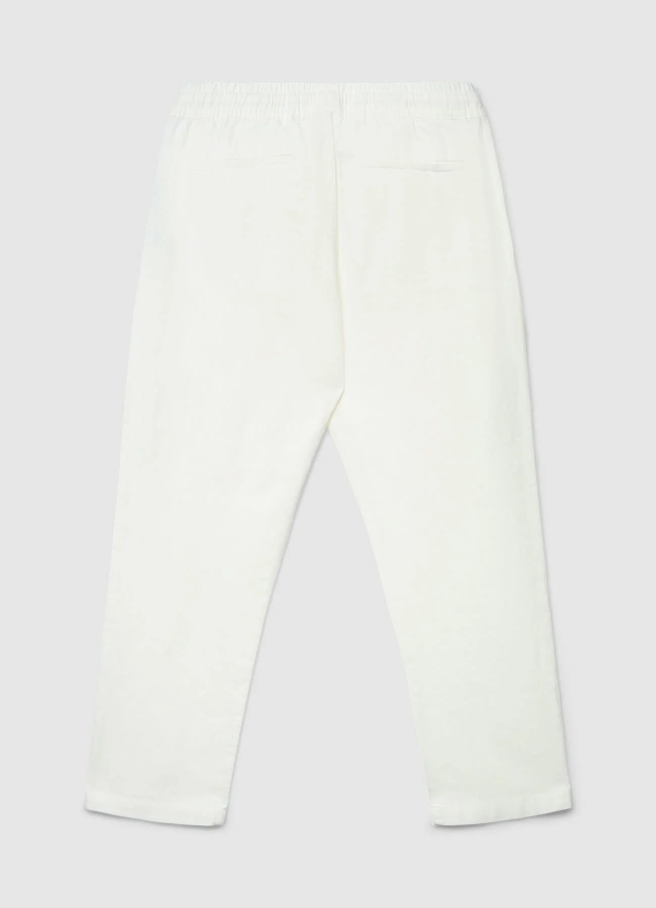 Pantaloni jogger in misto lino - Image 5