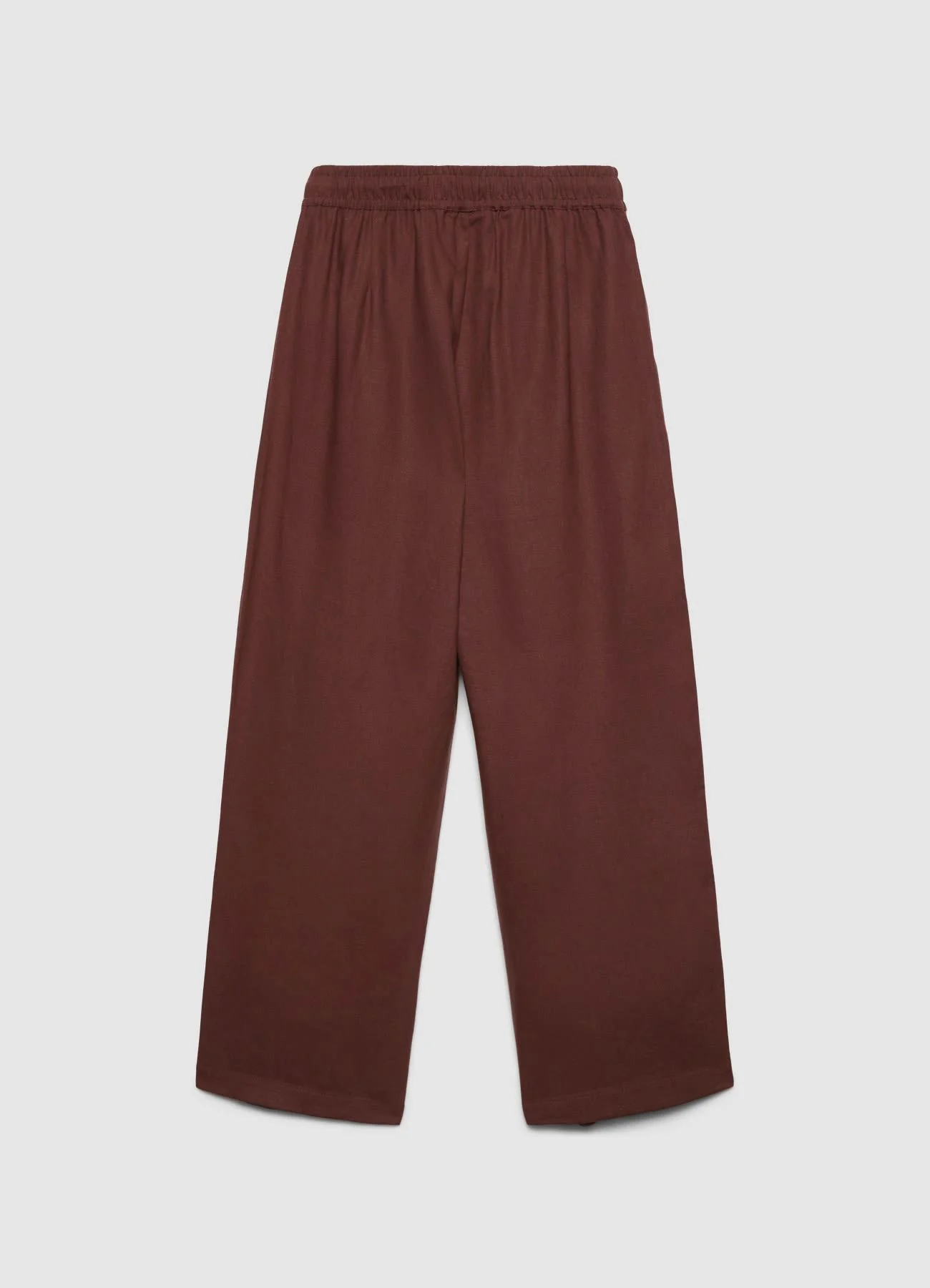 Pantaloni jogger misto lino - Image 5
