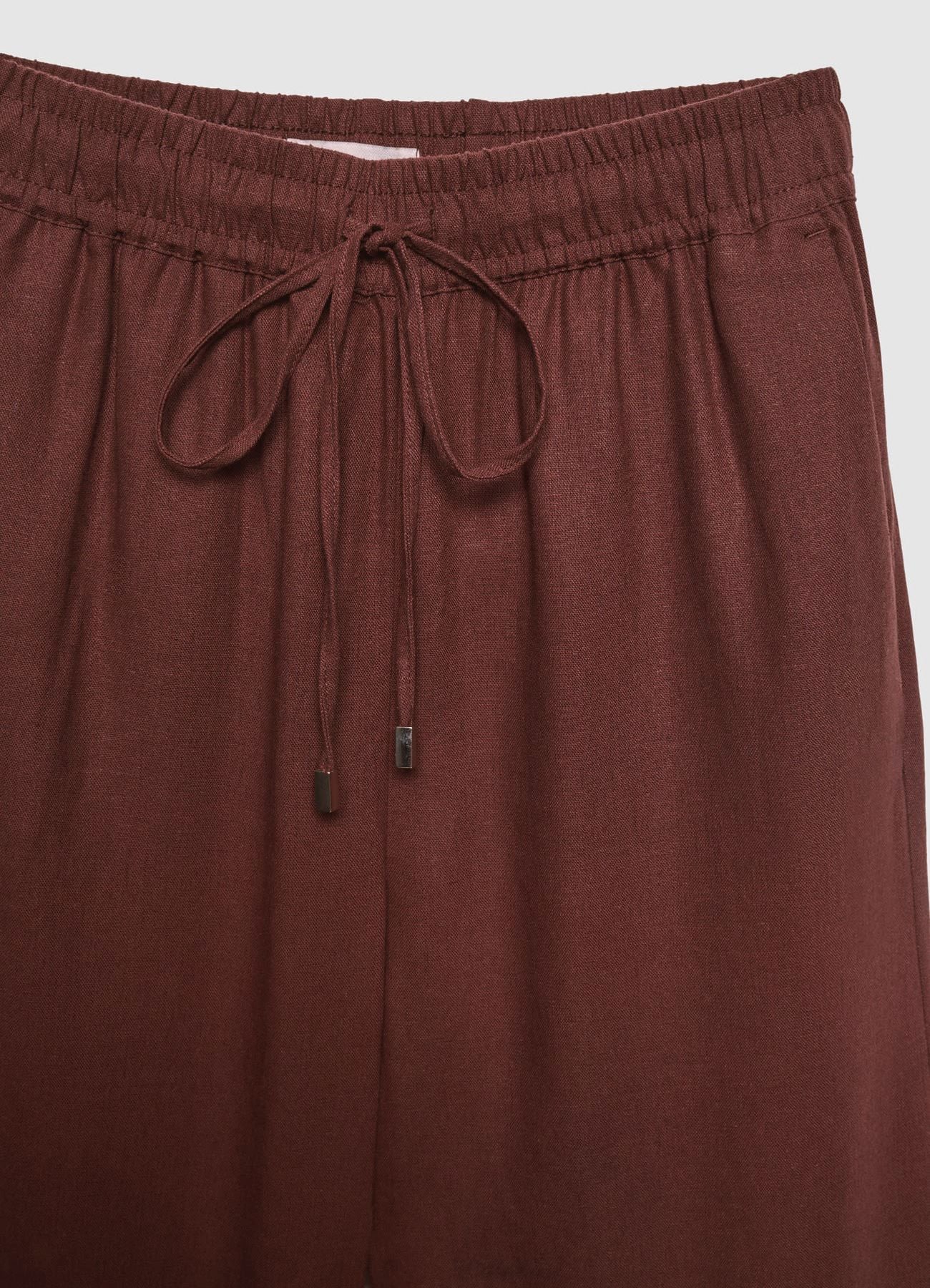 Pantaloni jogger misto lino - Image 6