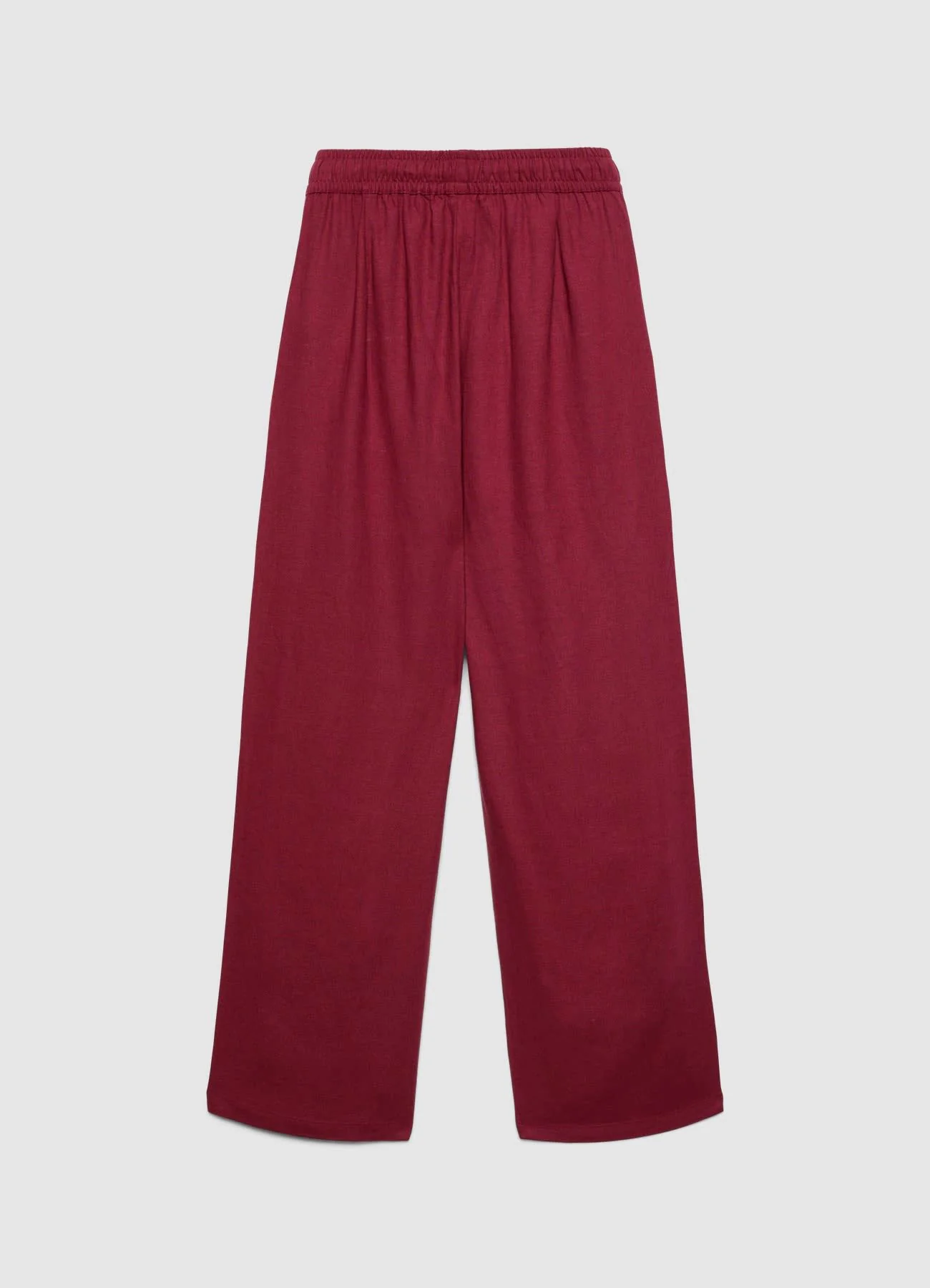 Pantaloni jogger misto lino - Image 5