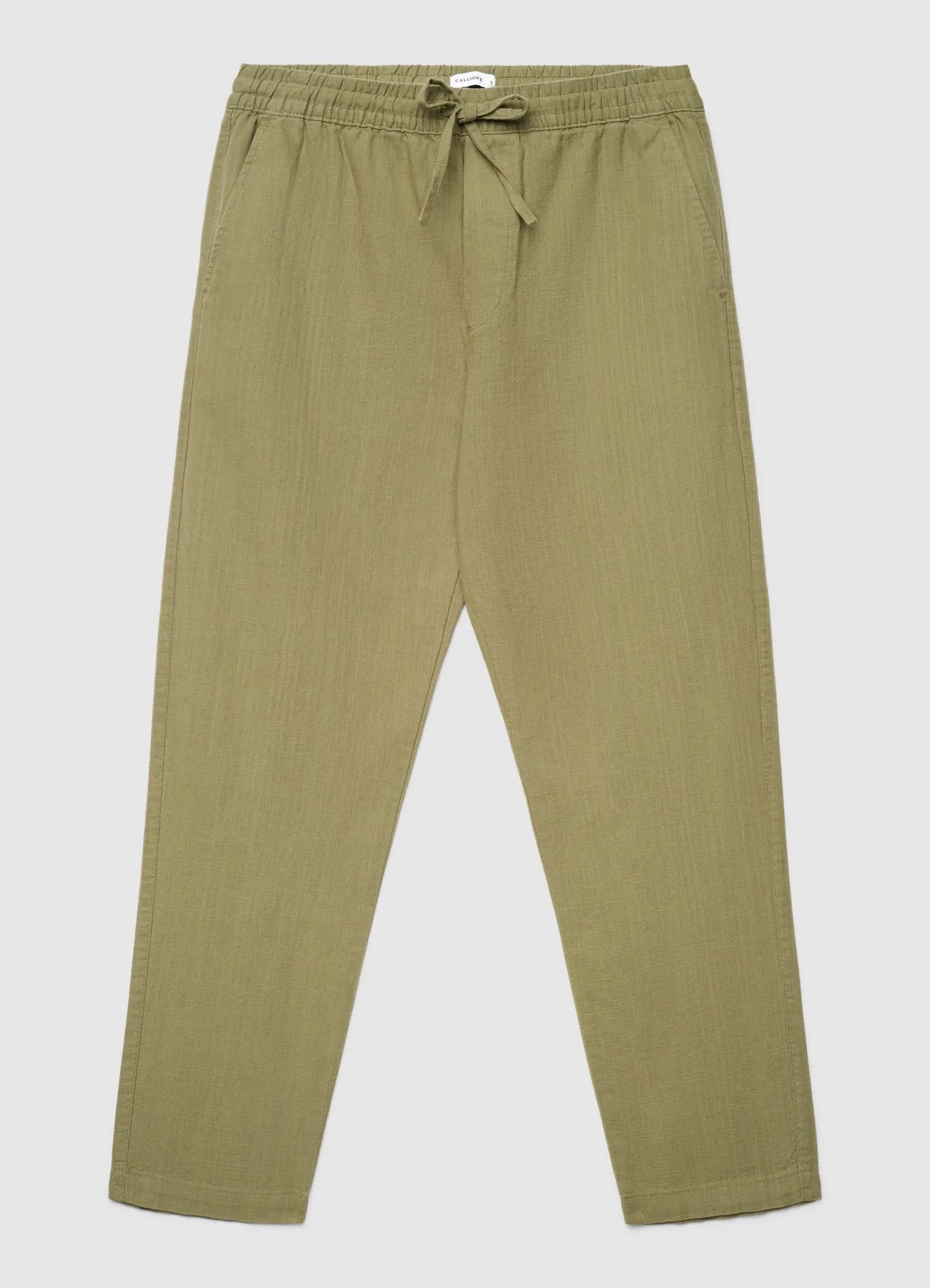 Pantaloni jogger relaxed con coulisse - Image 4