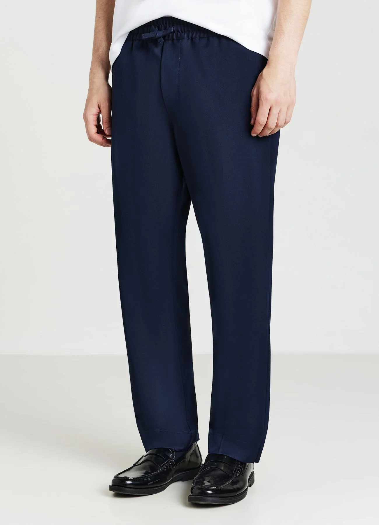 Pantaloni jogger tinta unita - Image 2