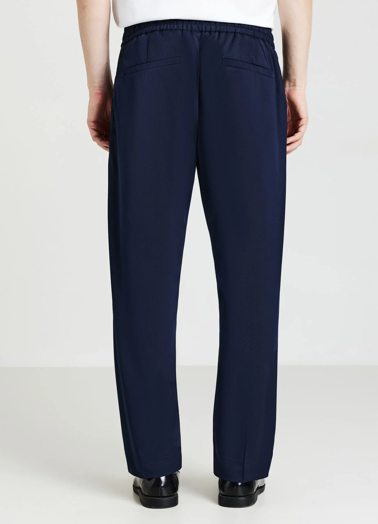 Pantaloni jogger tinta unita - Image 3