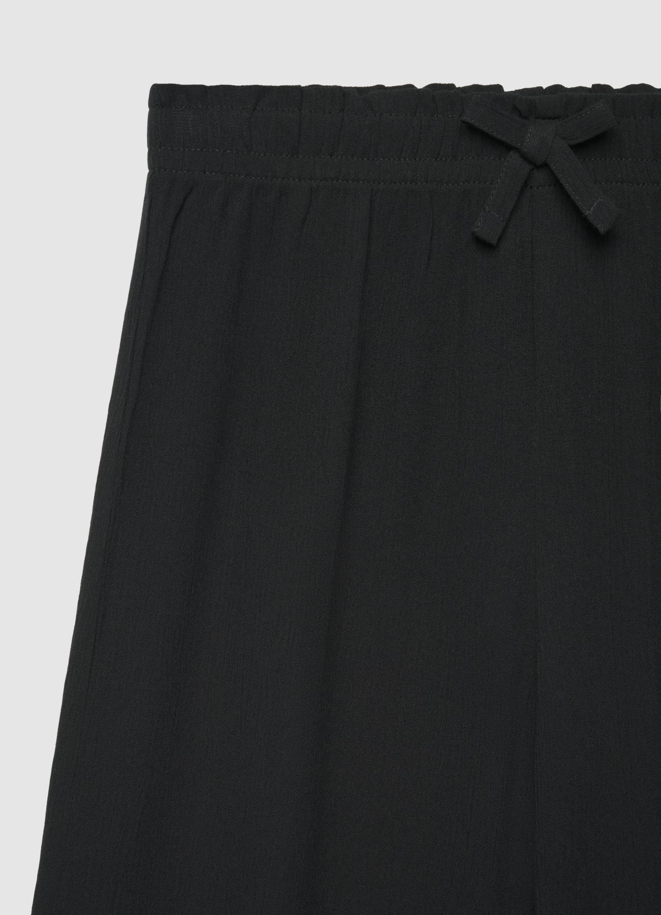 Pantaloni lunghi crop con coulisse - Image 2