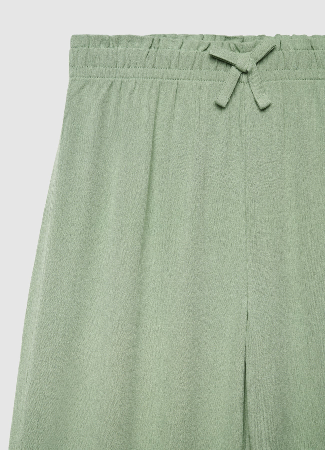 Pantaloni lunghi crop con coulisse - Image 3