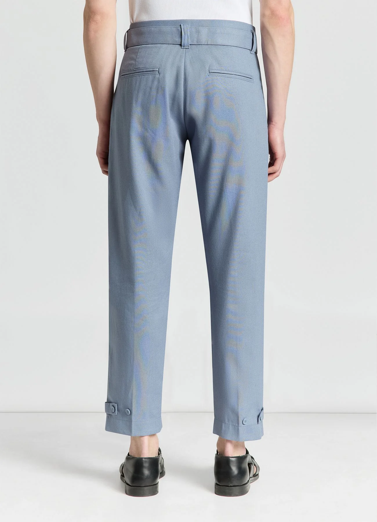 Pantaloni misto lino con fusciacca - Image 3
