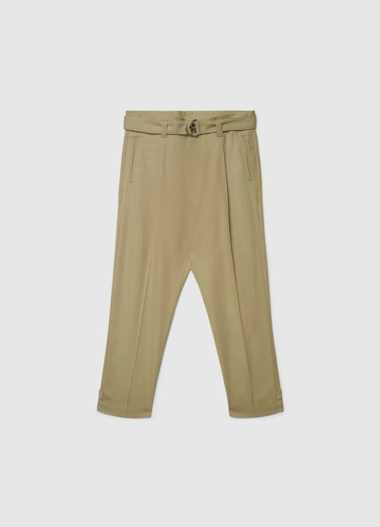 Pantaloni misto lino con fusciacca - Image 4