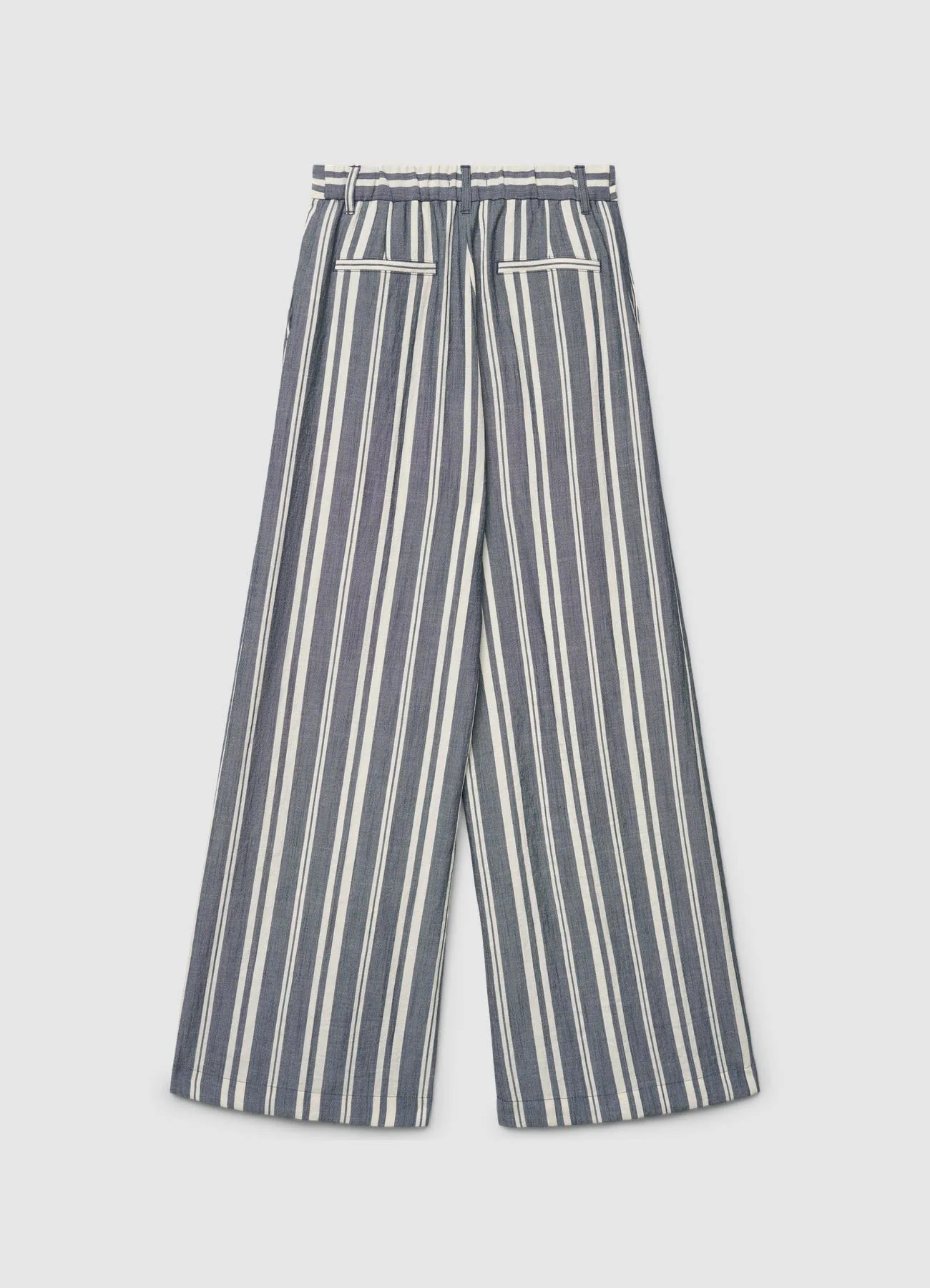 Pantaloni palazzo a righe - Image 4