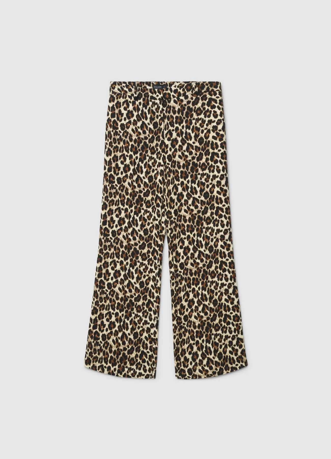 Pantaloni palazzo a stampa animalier - Image 4
