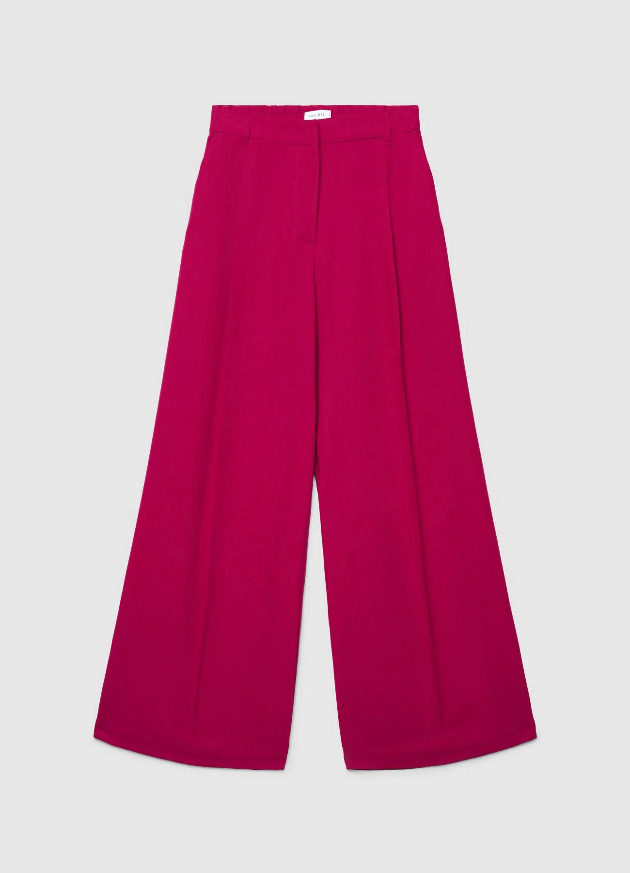 Pantaloni palazzo a vita elasticizzata - Image 4