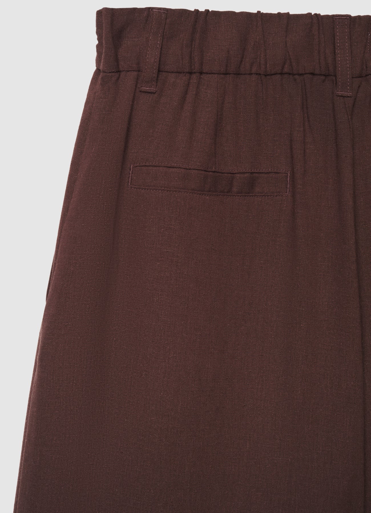 Pantaloni palazzo a vita elasticizzata - Image 6